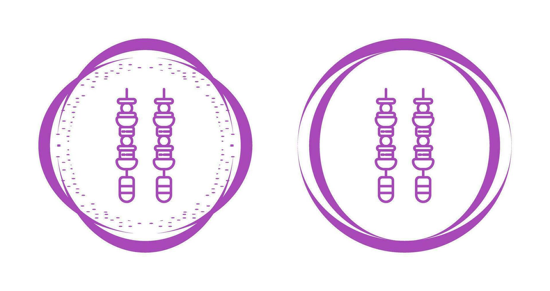 Skewer Vector Icon