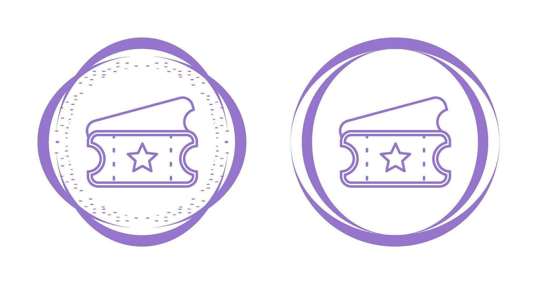 Ticket Vector Icon