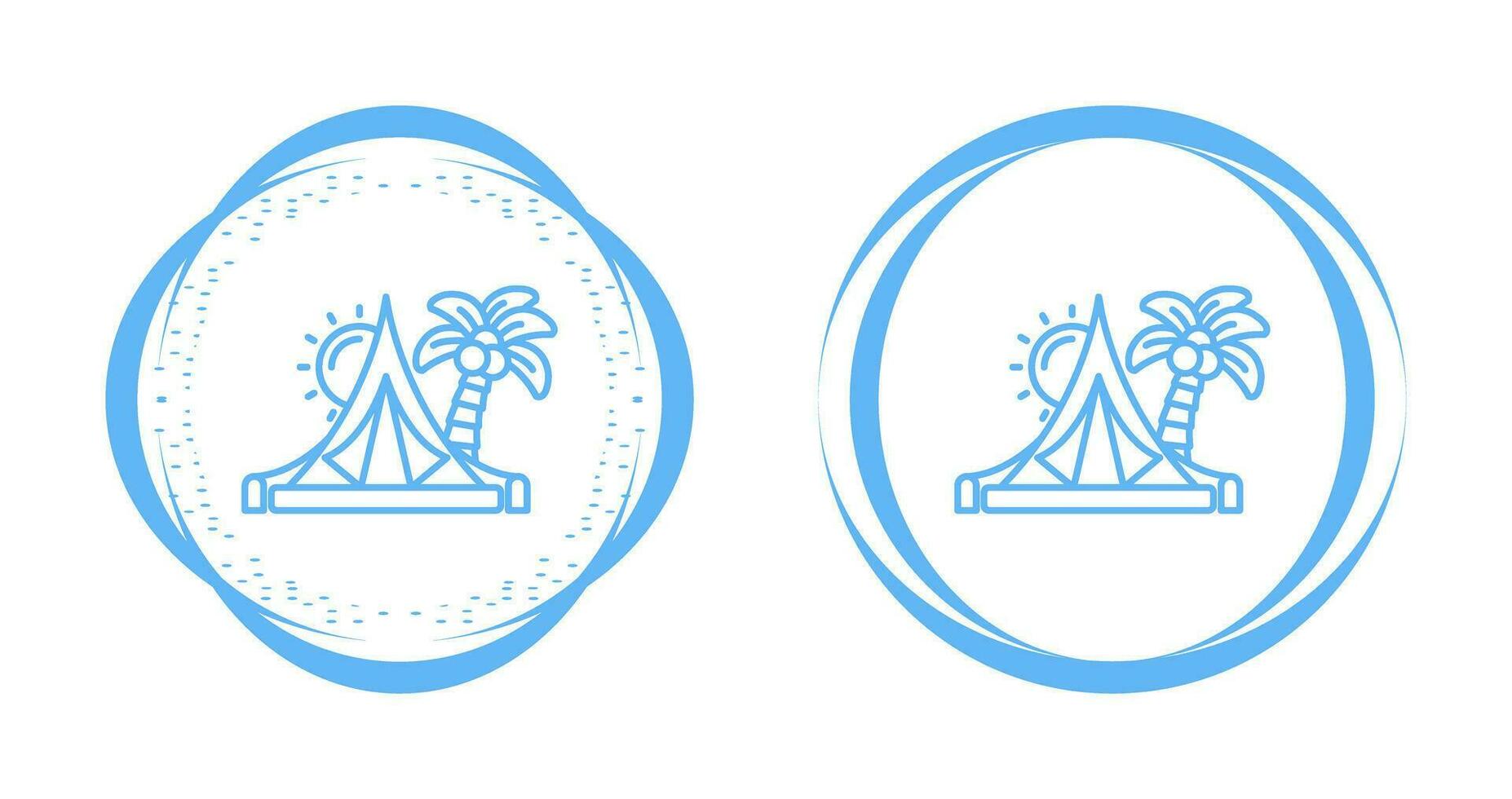 Tent Vector Icon