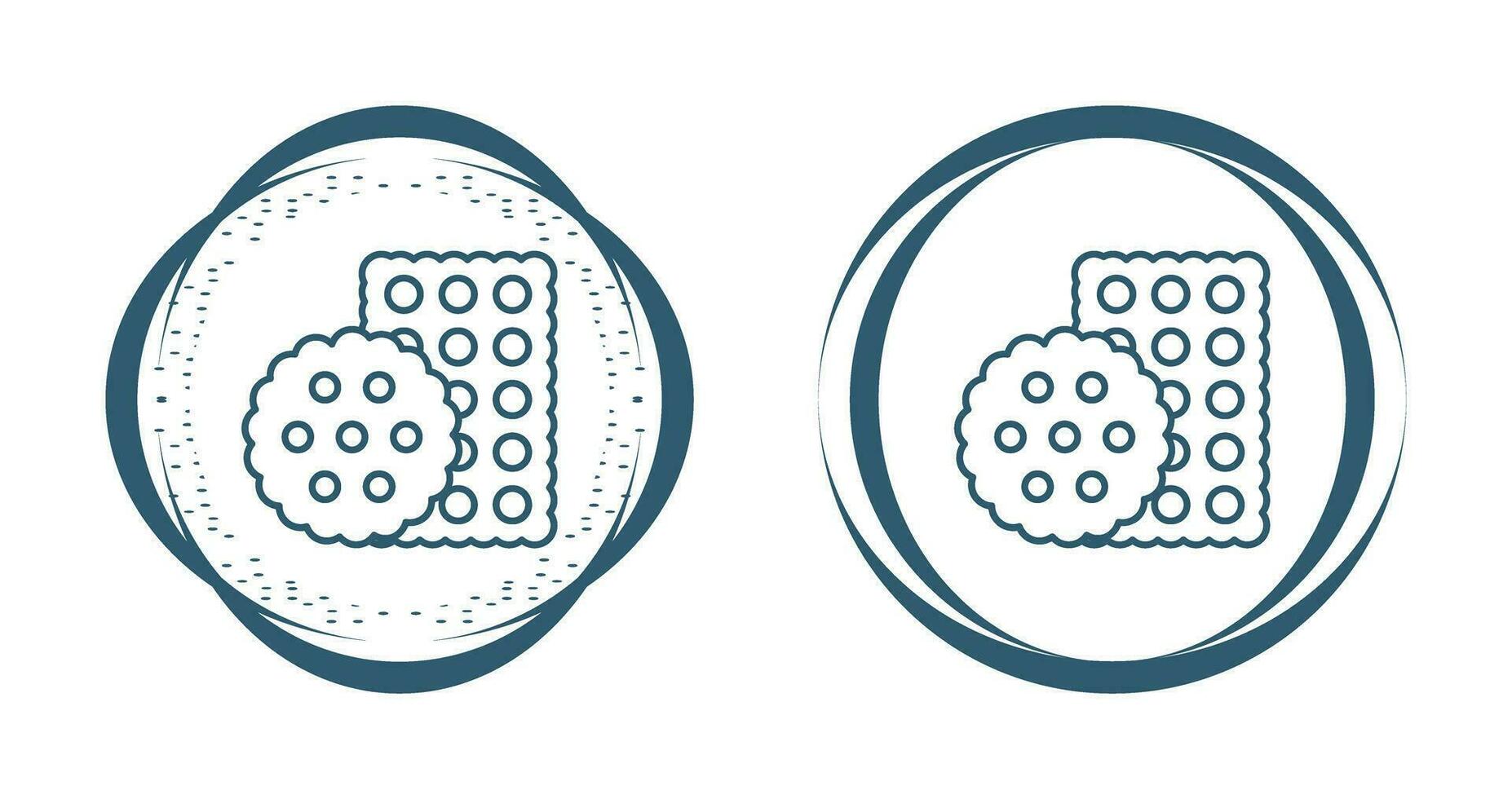Biscuit Vector Icon