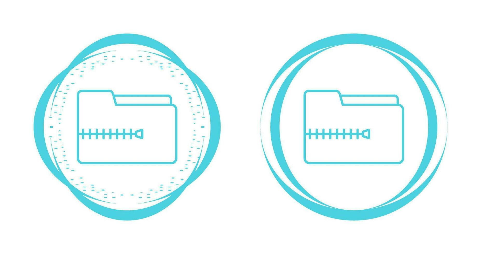 Zip File Vector Icon