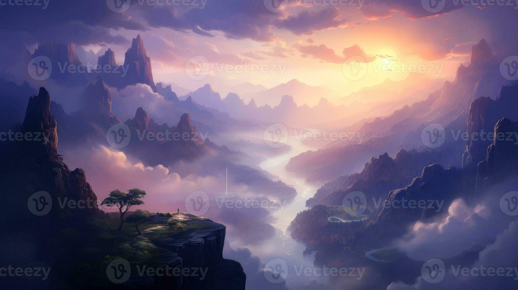 Aerial view White clouds in sky. Top. View from drone. Aerial bird's eye. Aerial top view cloudscape. Sky background, Generative AI illustration photo