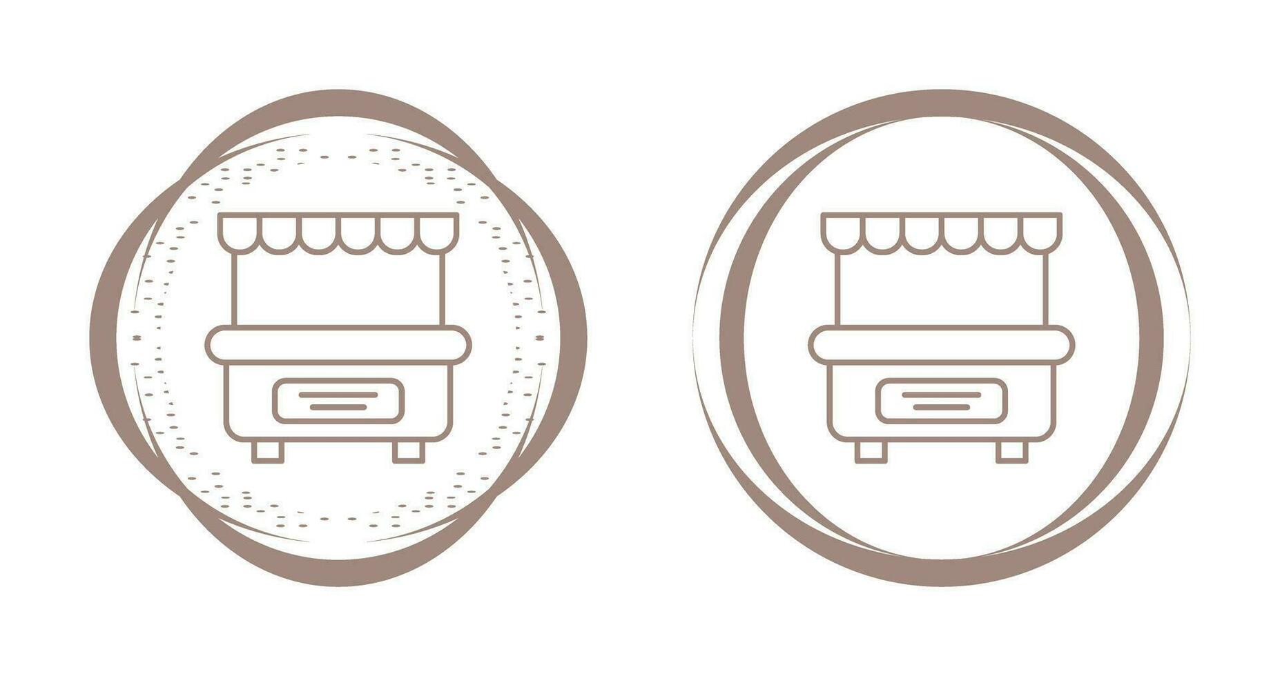 Food Stall Vector Icon