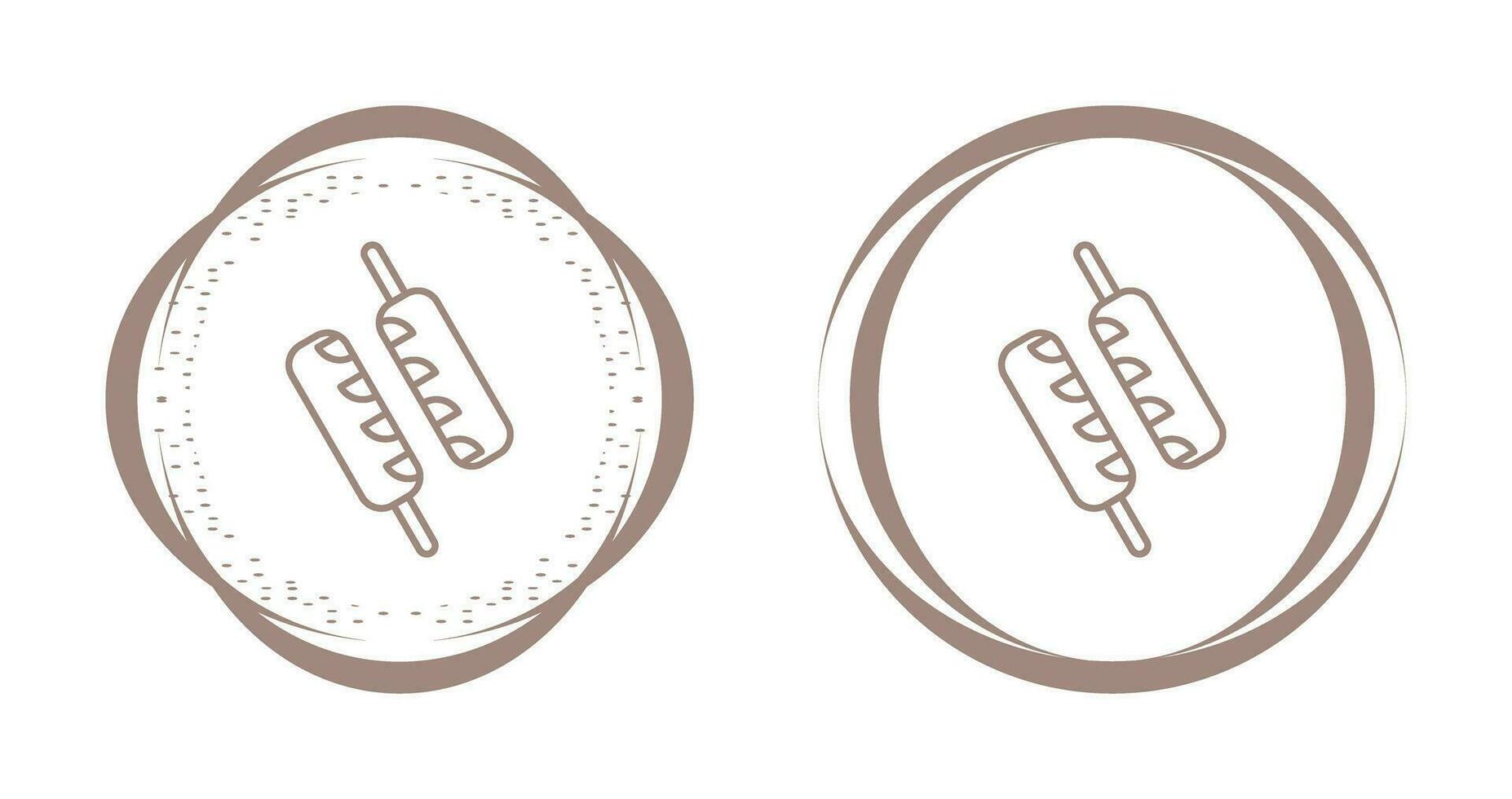 Corn Dog Vector Icon