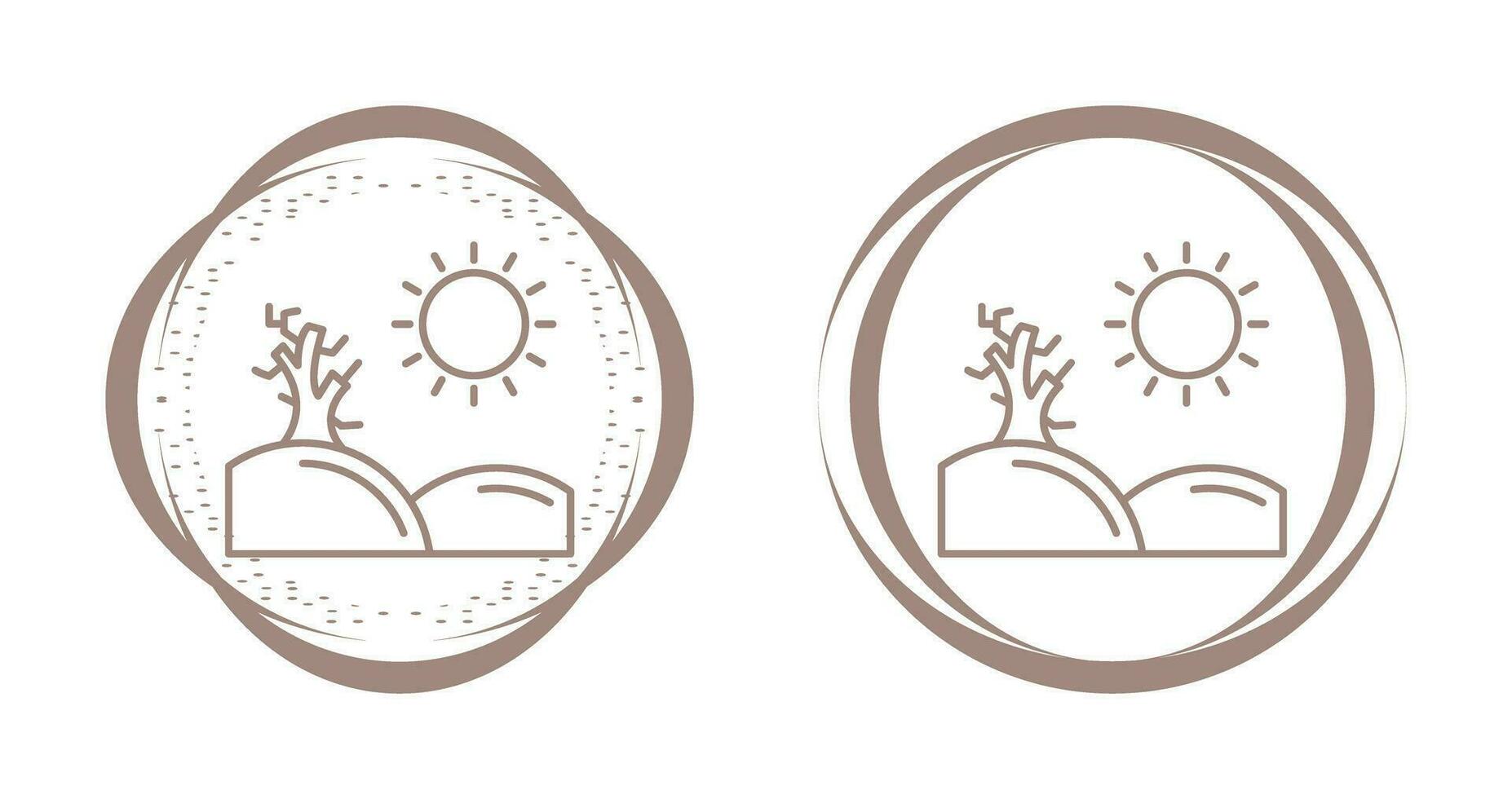 Desert Vector Icon