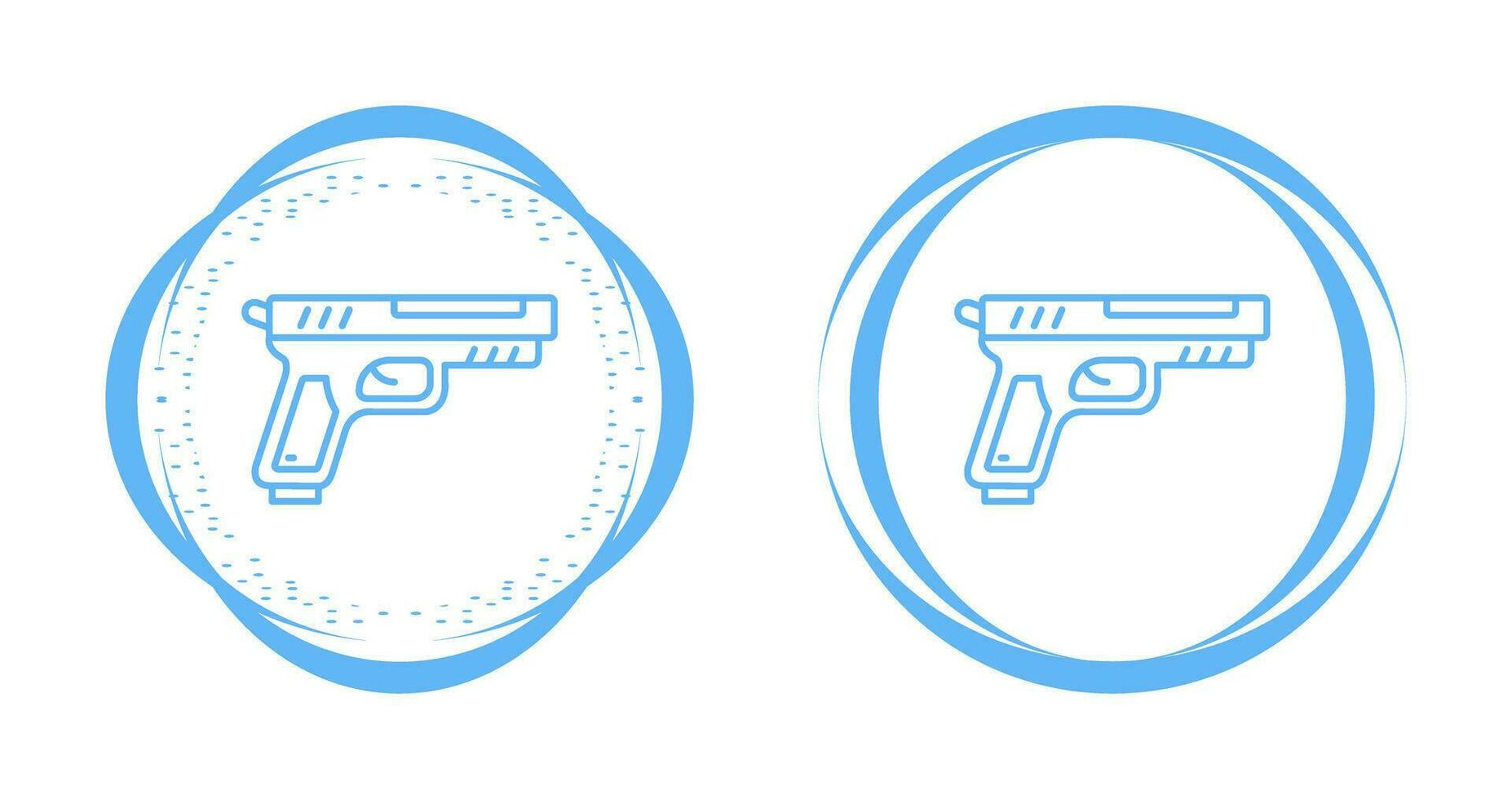 icono de vector de pistola