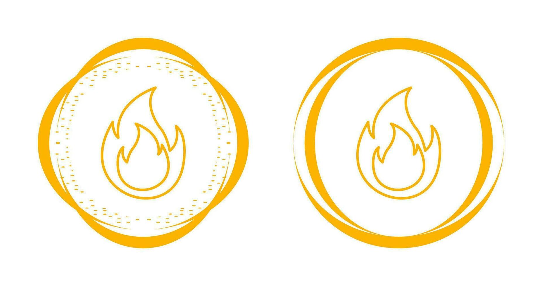 Flame Vector Icon