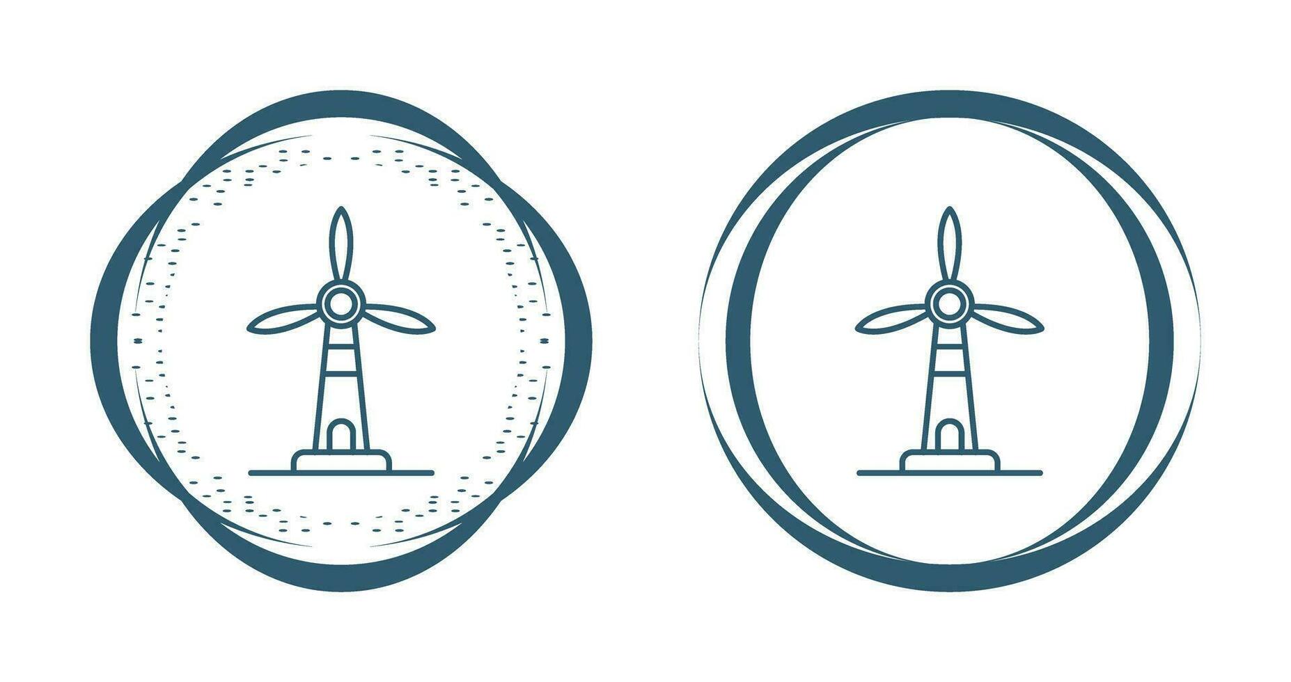 Windmill Vector Icon