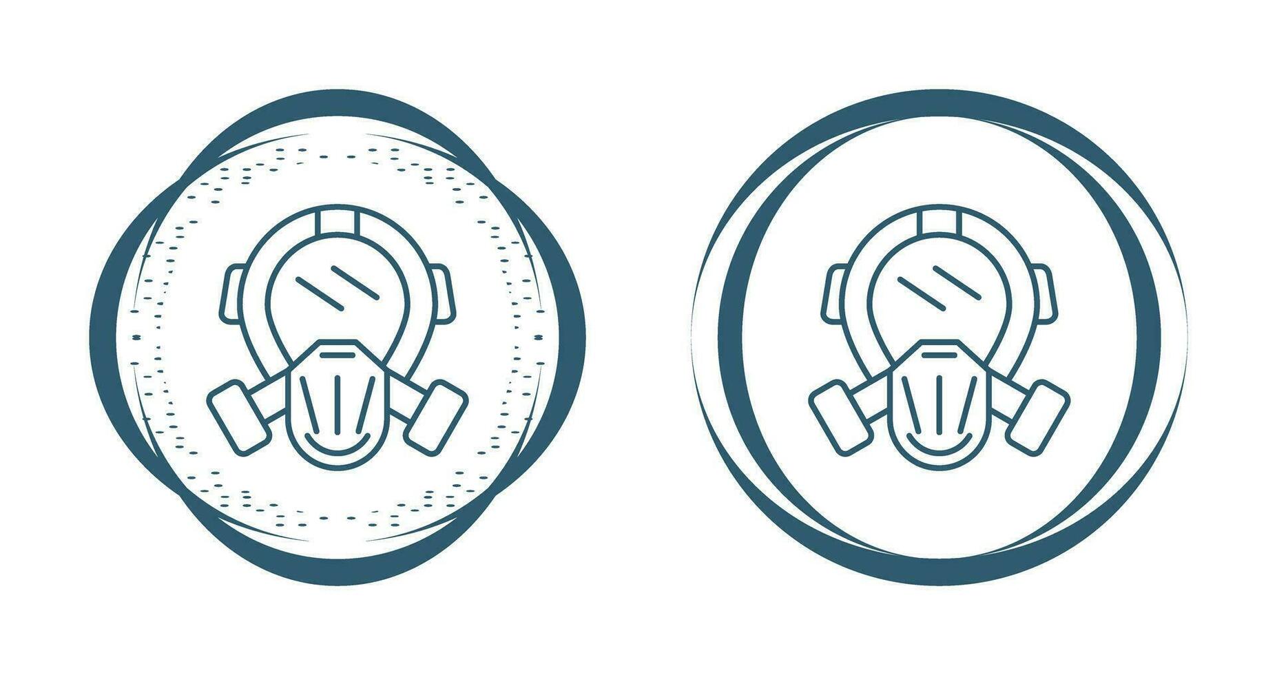 Gas Mask Vector Icon
