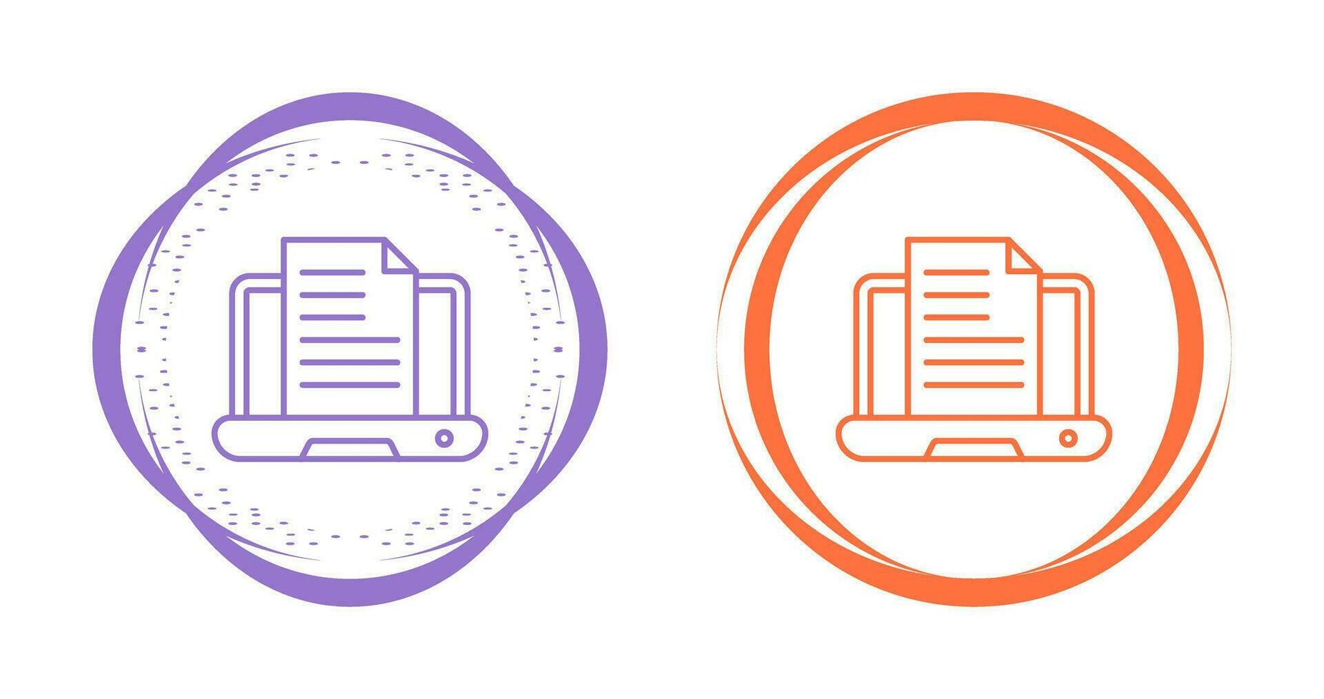 Content Writing Vector Icon