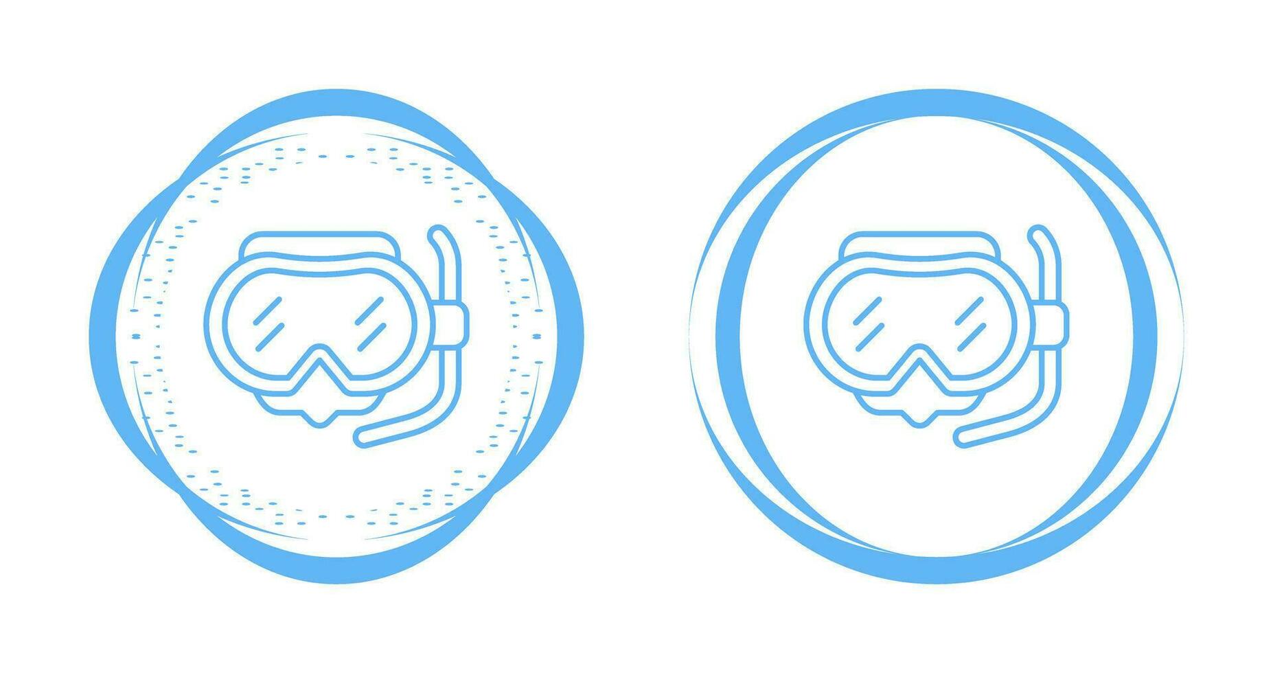 Diving Mask Vector Icon