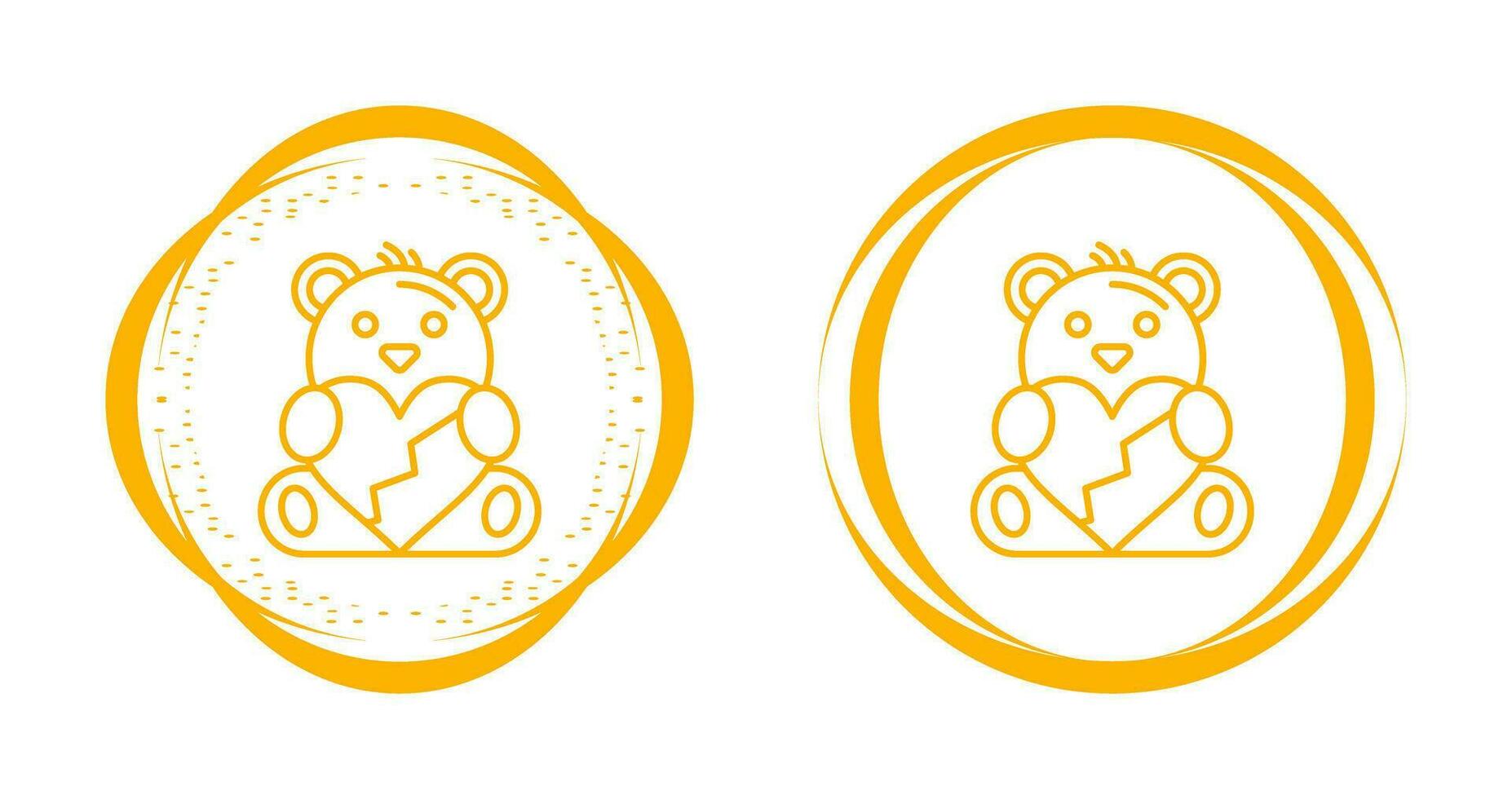 Teddy Bear Vector Icon