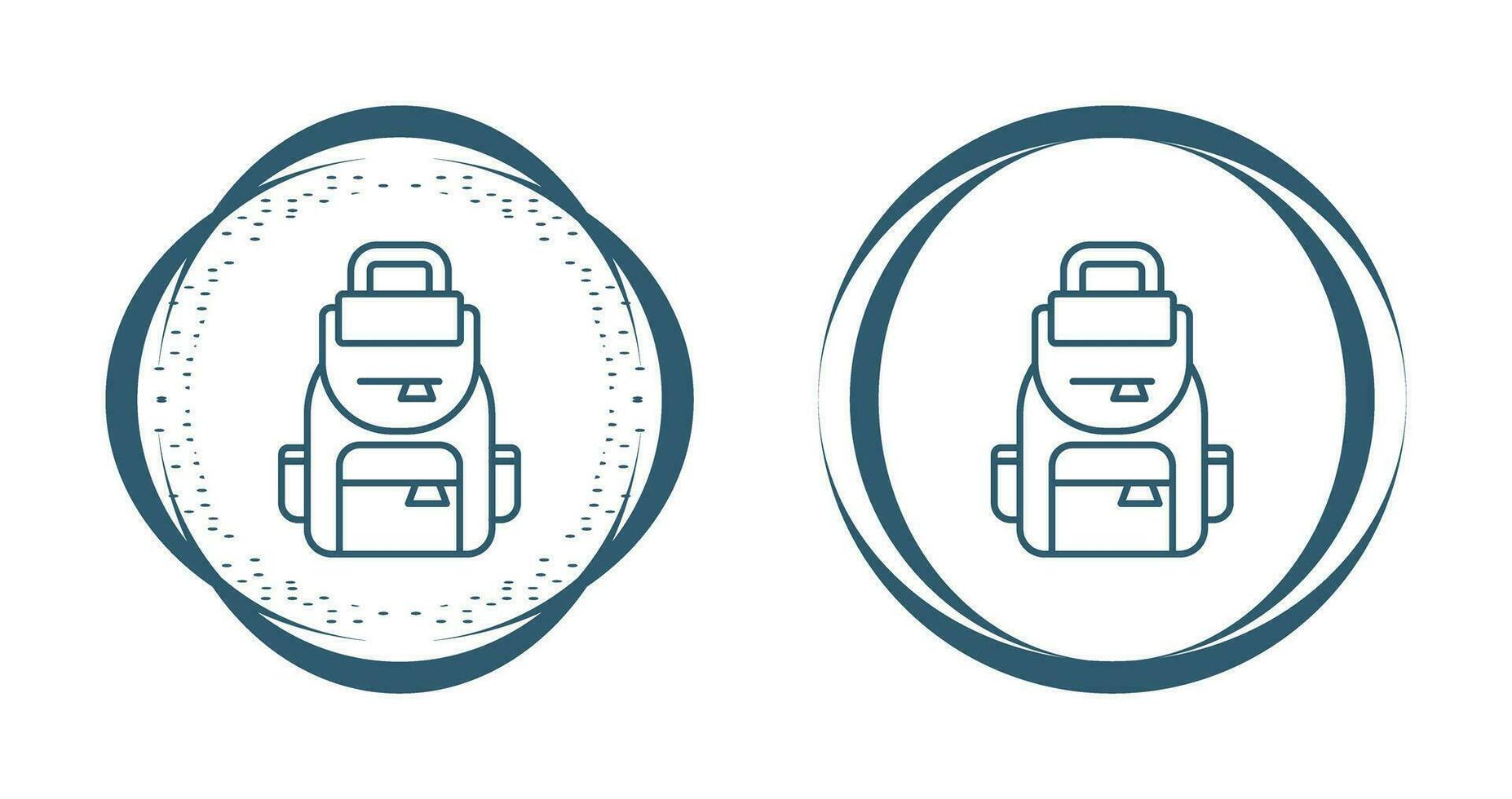 Backpack Vector Icon