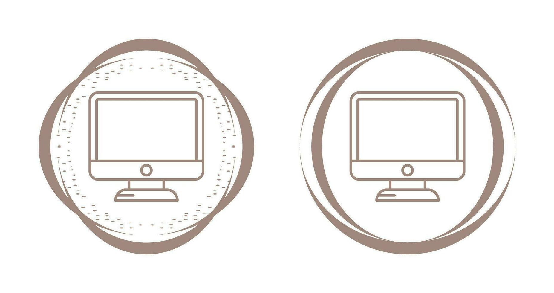 Monitor Vector Icon
