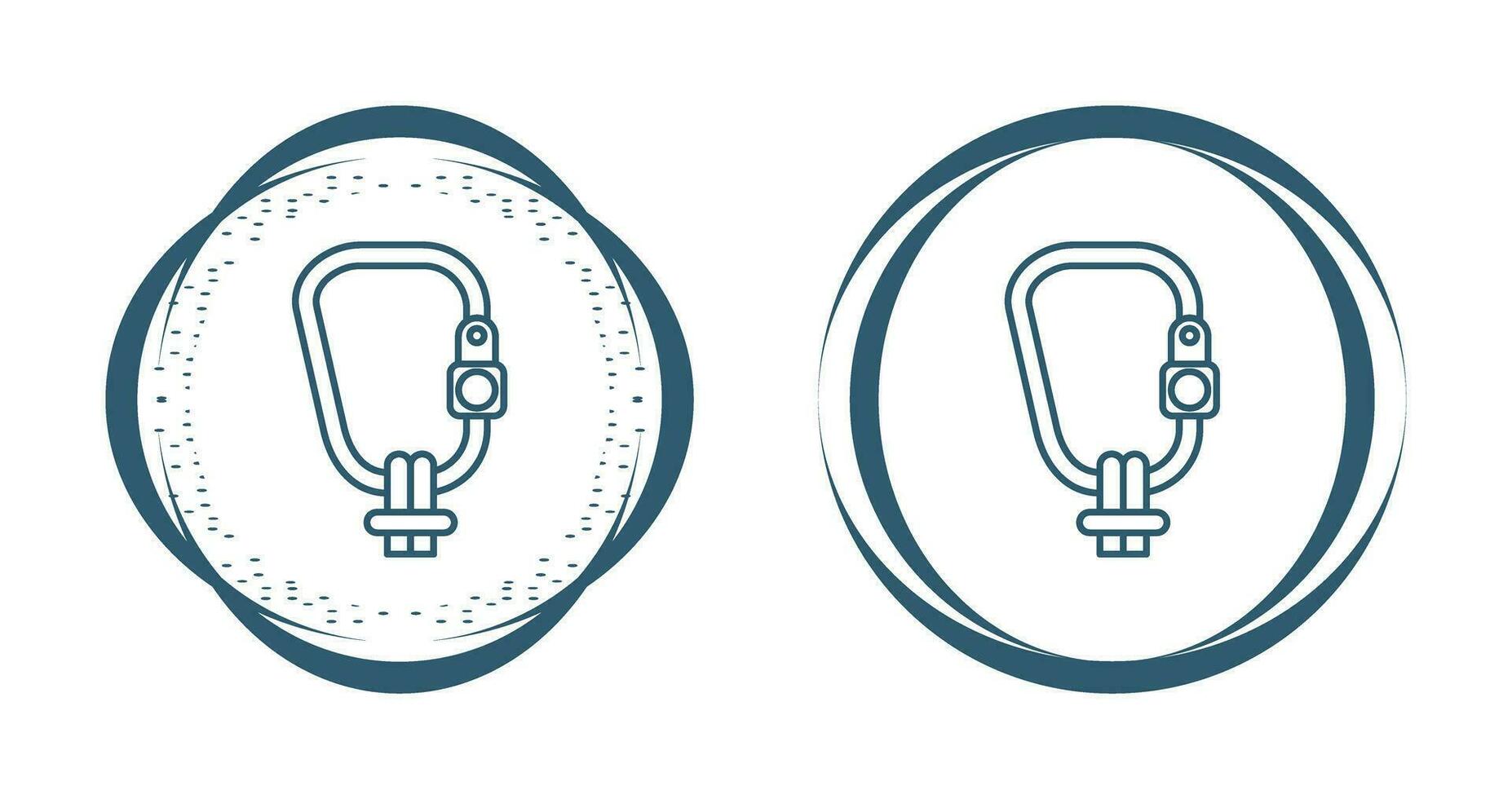 Carabiner Vector Icon