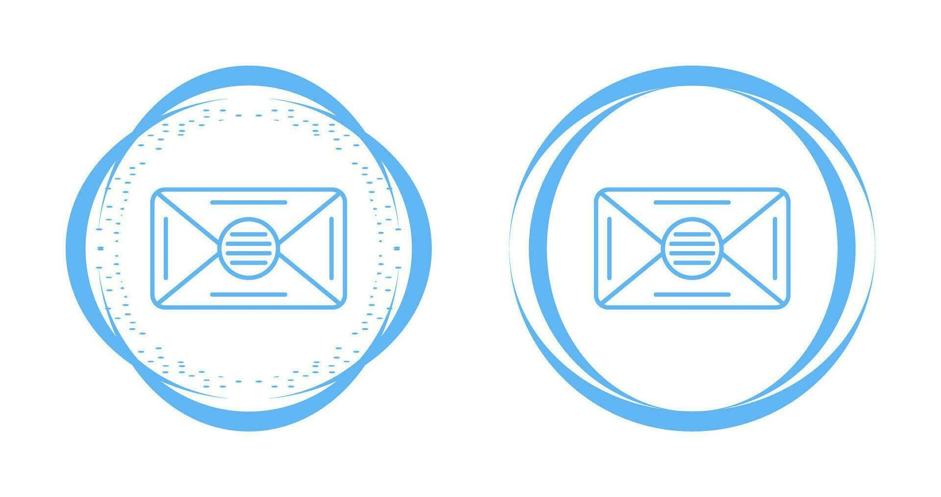 icono de vector de correo