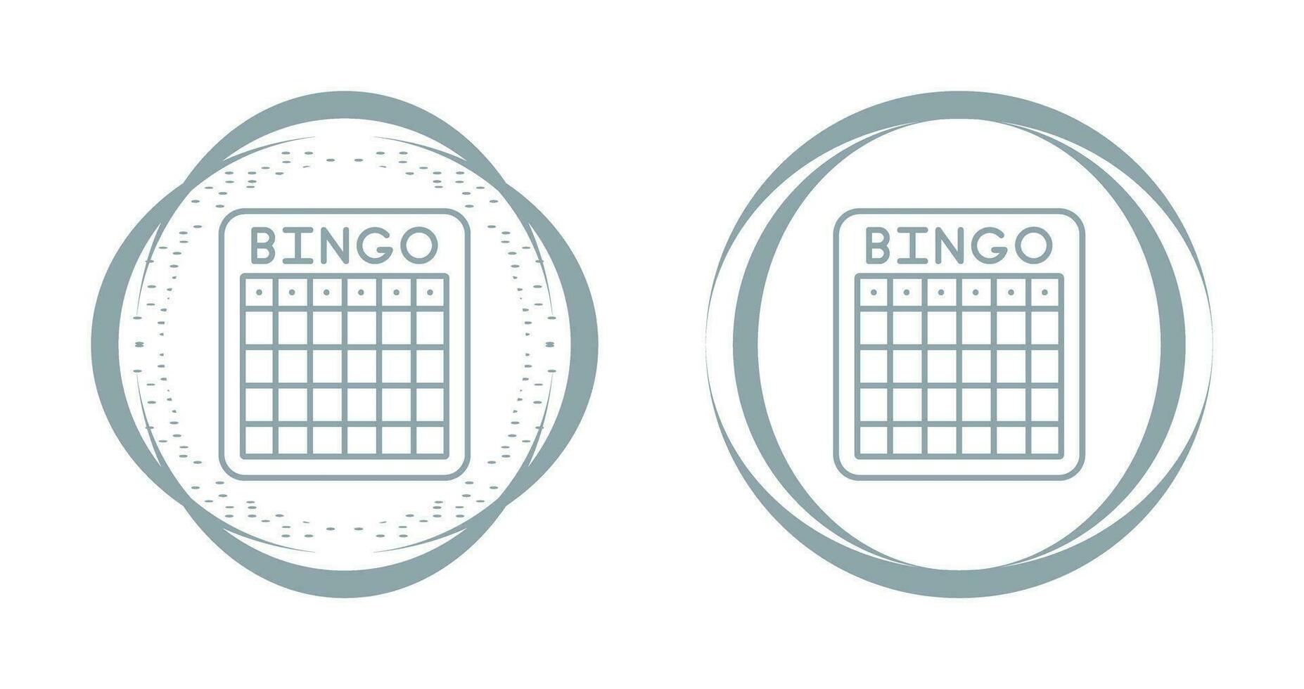 icono de vector de bingo