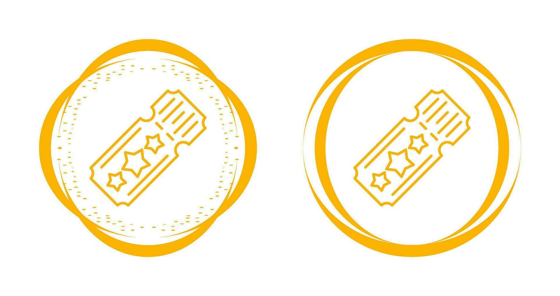 Ticket Vector Icon