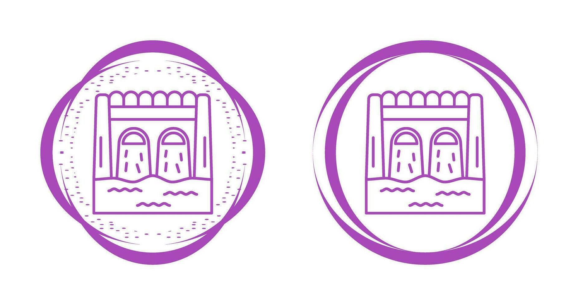 Dam Vector Icon