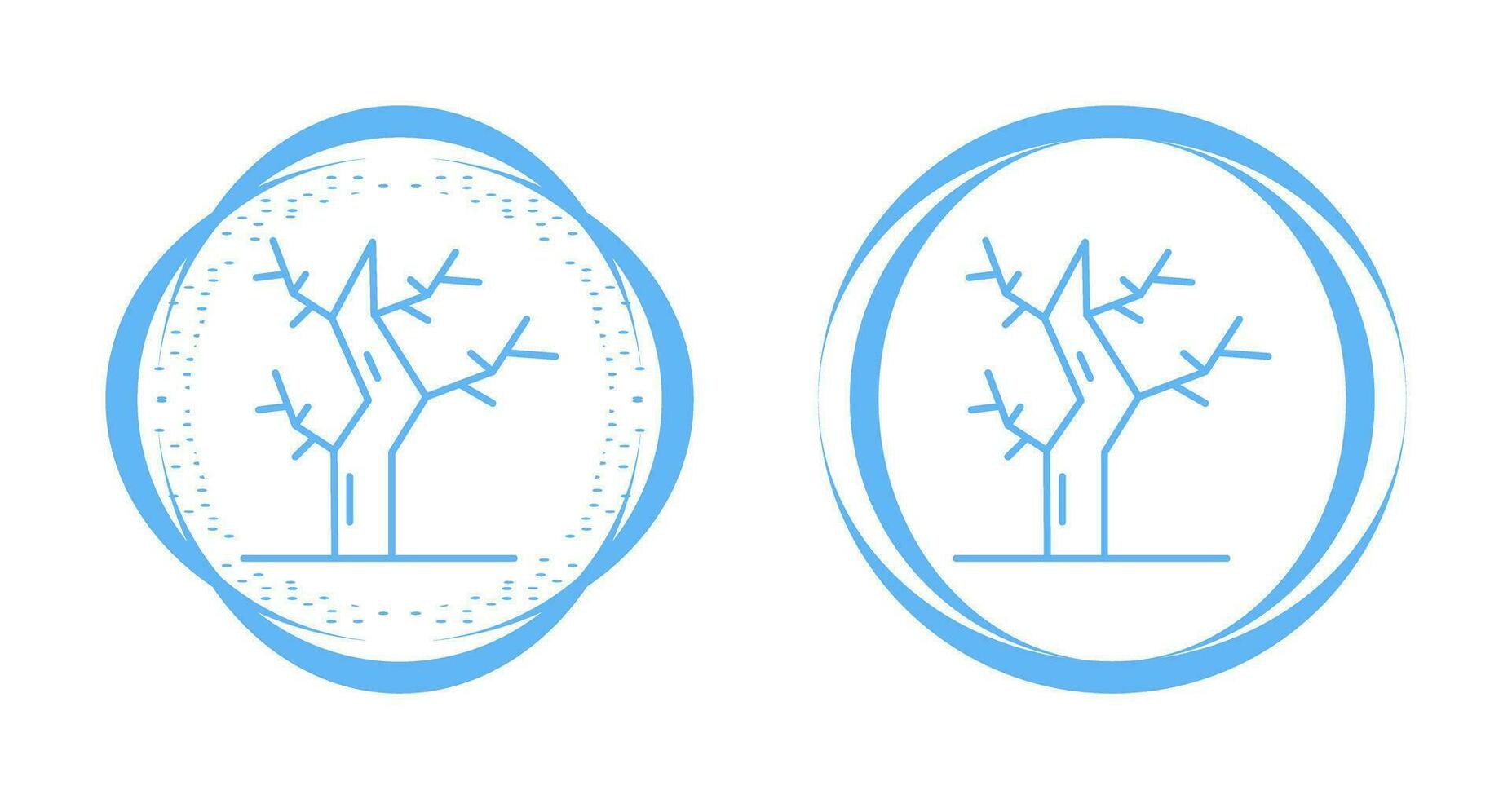 Dry Tree Vector Icon