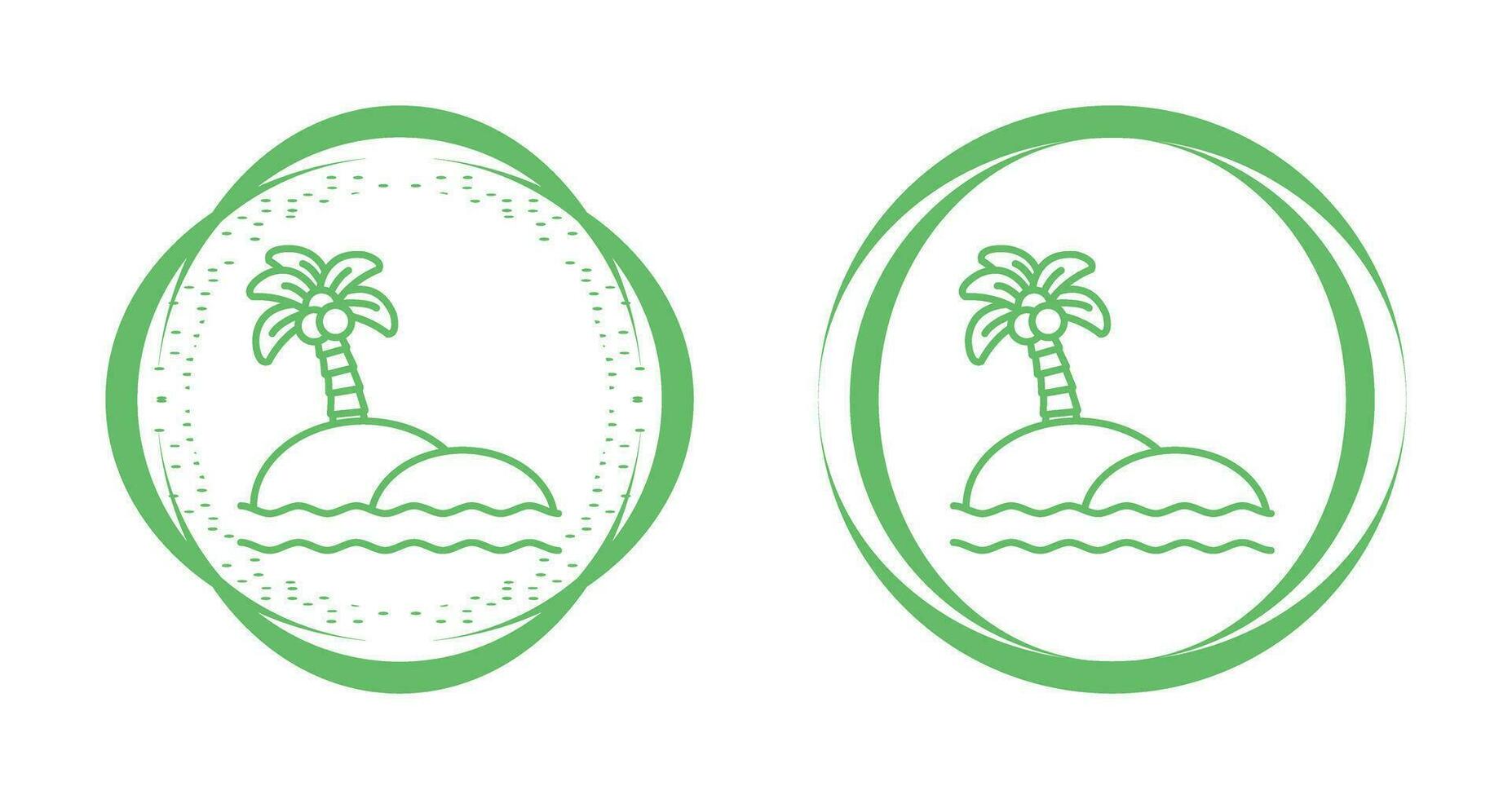 Island Vector Icon