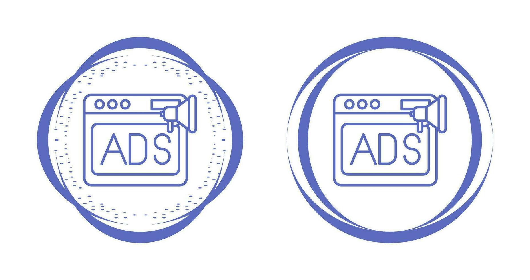 Native Advertising Vector Icon