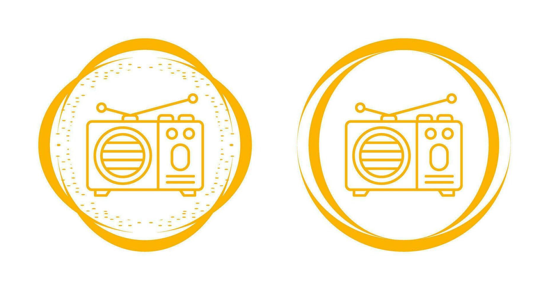 Radio Vector Icon