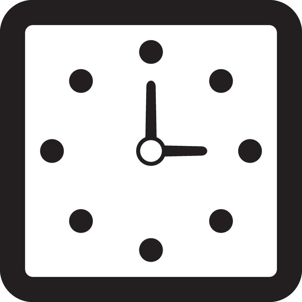 Clock icon vector illustration