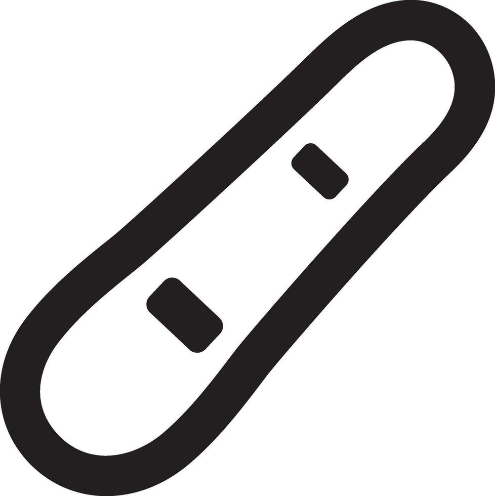 Skate board icon vector