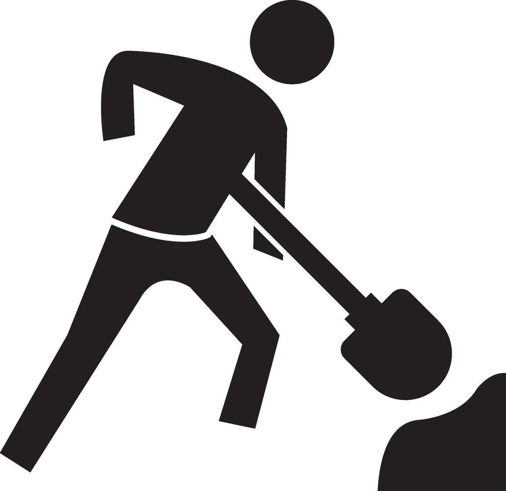 Under construction icon vector