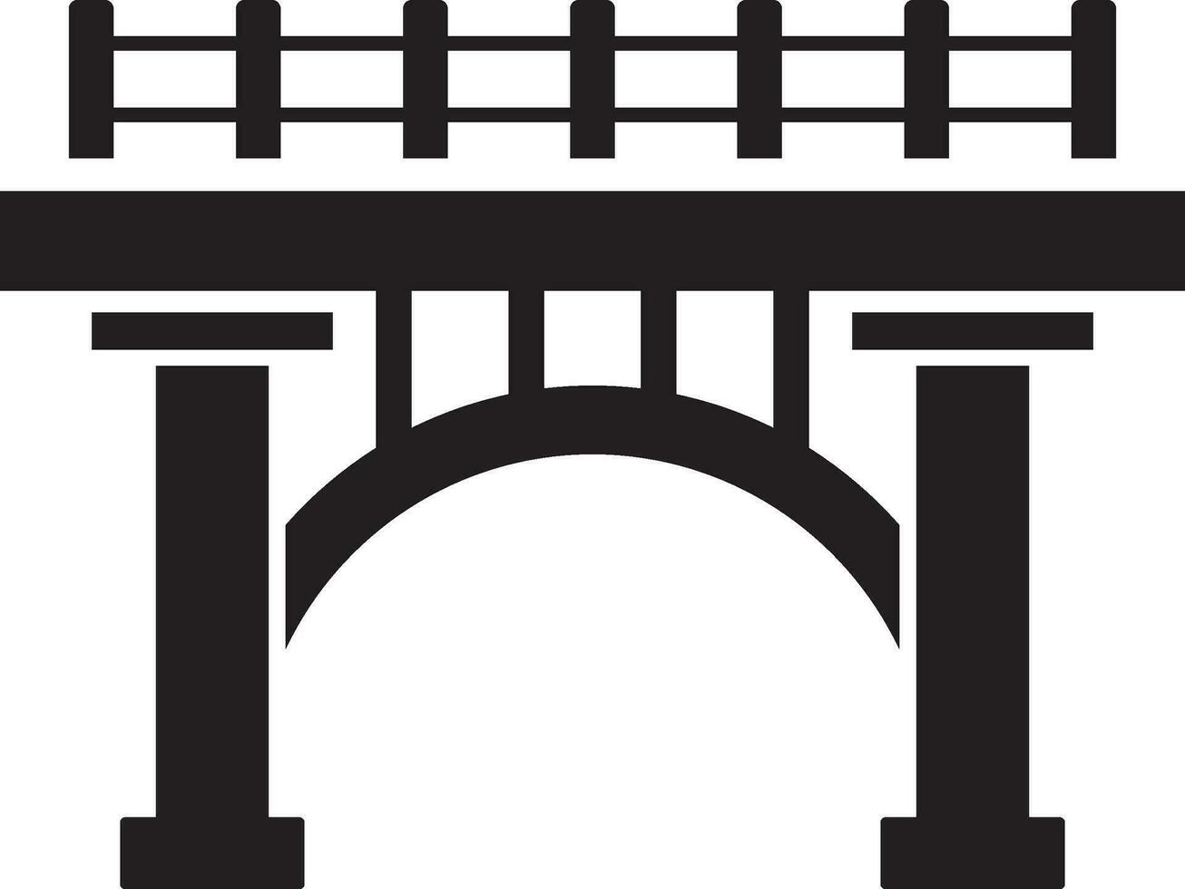 Bridge vector icon