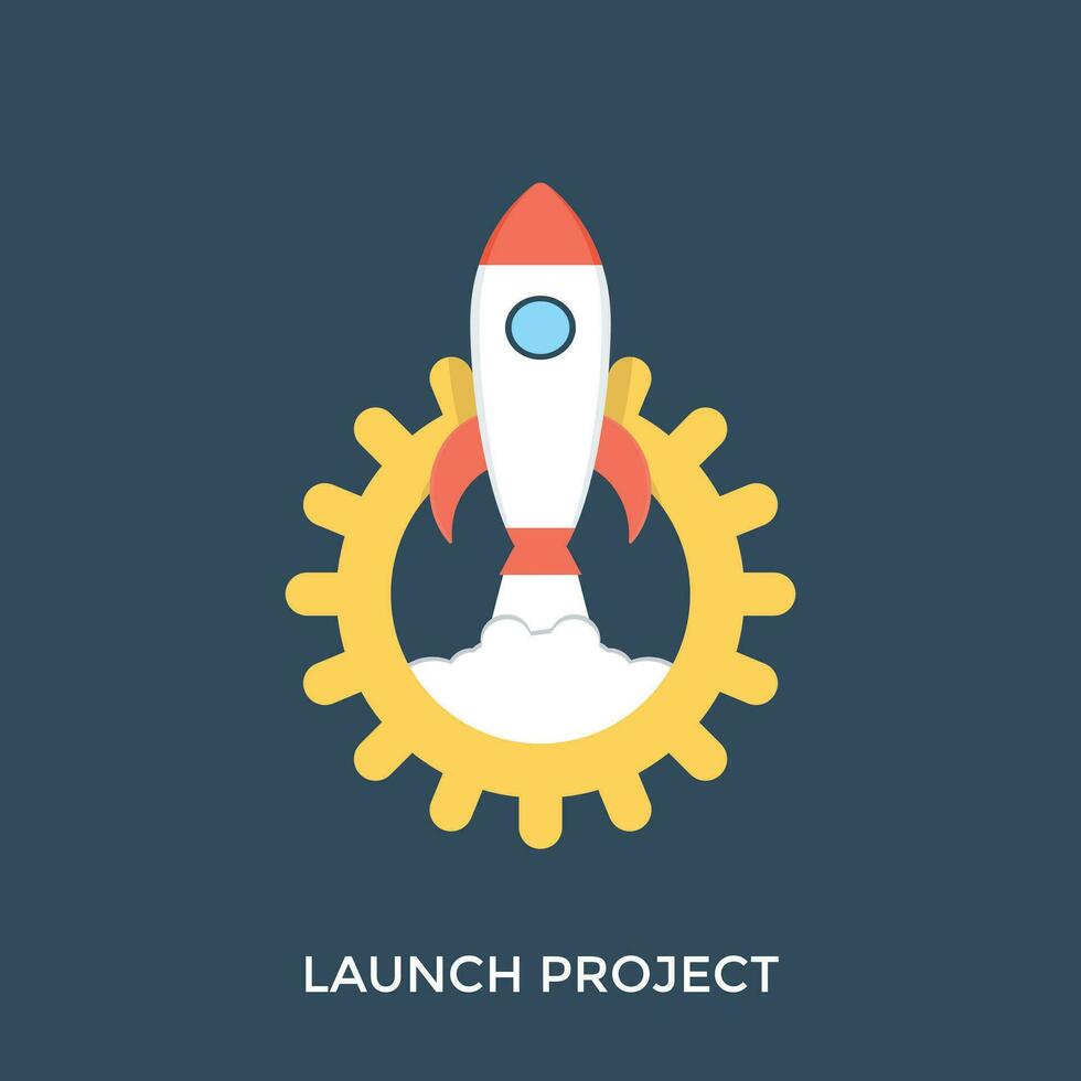 A pencil and presentation with pie graph and data symbolising project management vector
