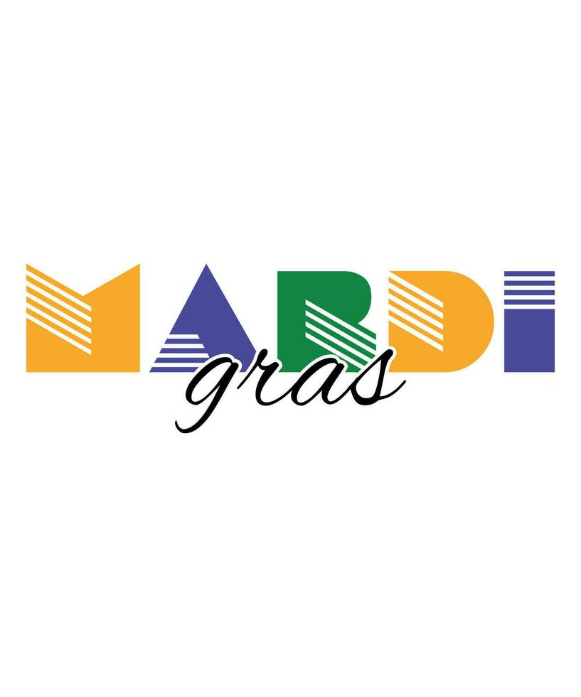 Mardi Gras T-shirt vector