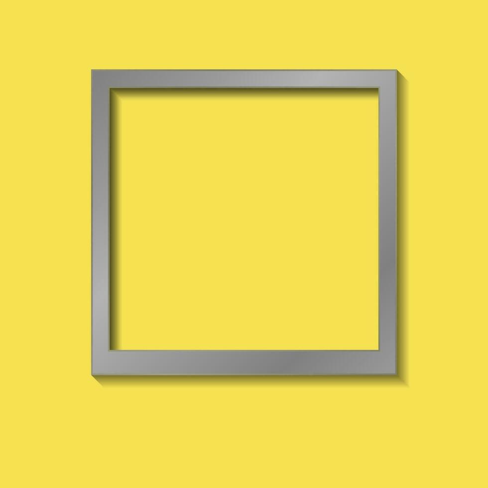 Contrast pastel gray and yellow background vector