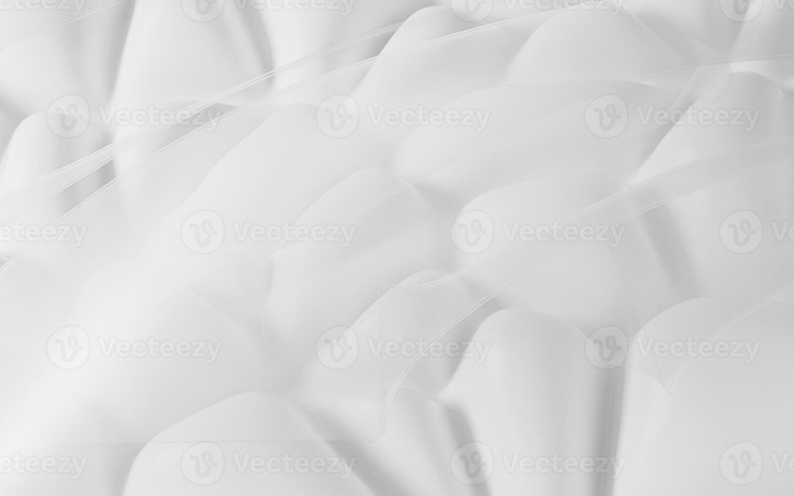 Soft and fluffy fabric, 3d rendering. photo