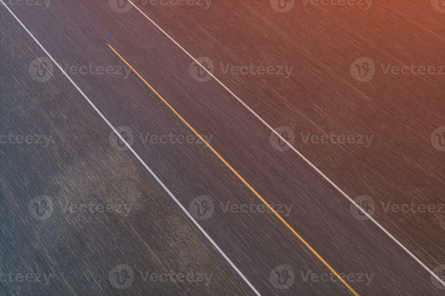 Straight highway with dark background,abstract conception,3d rendering. photo