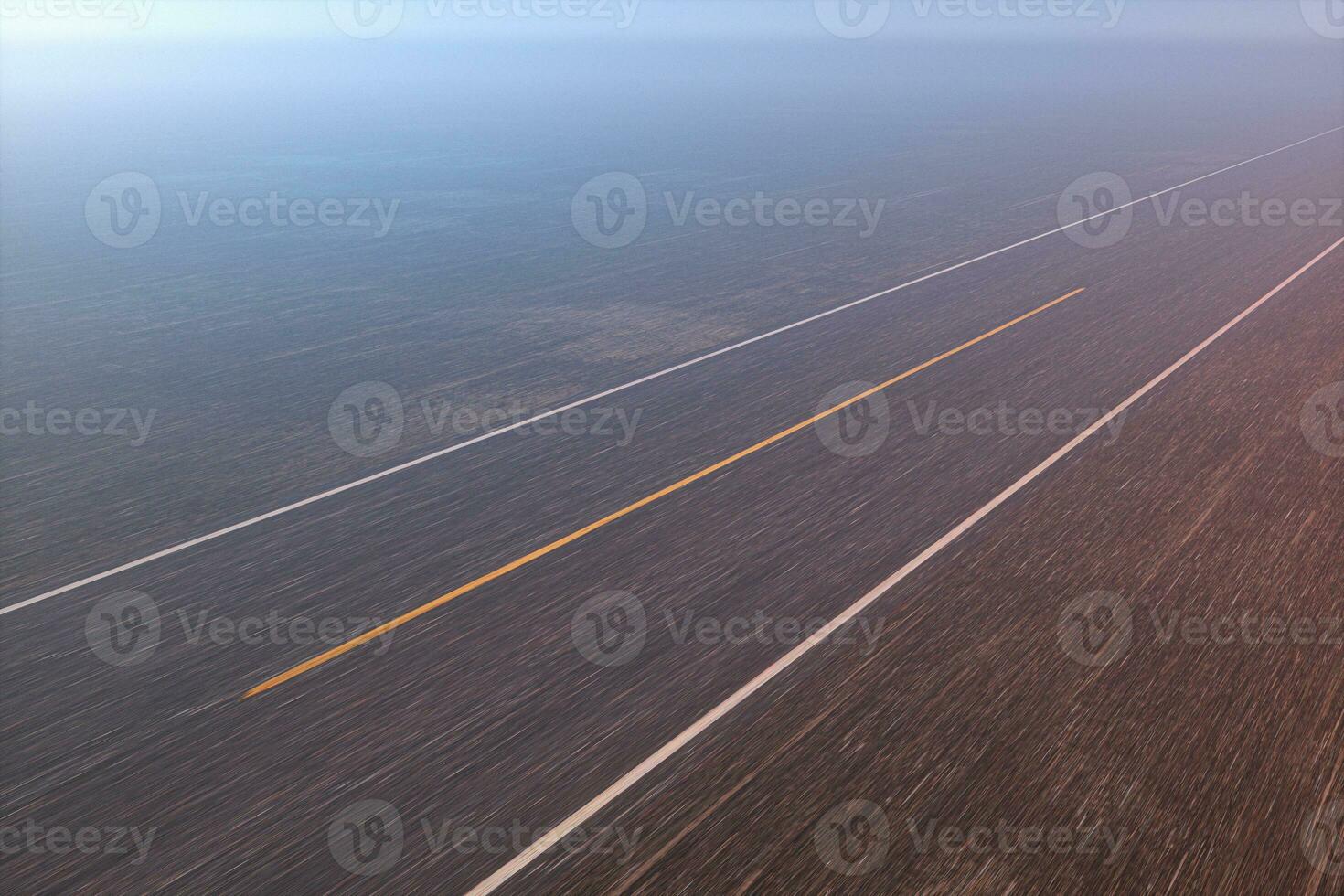 Straight highway with dark background,abstract conception,3d rendering. photo