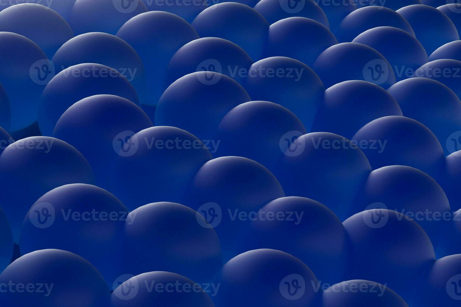 A lot of spherical particles flock together, 3d rendering. photo