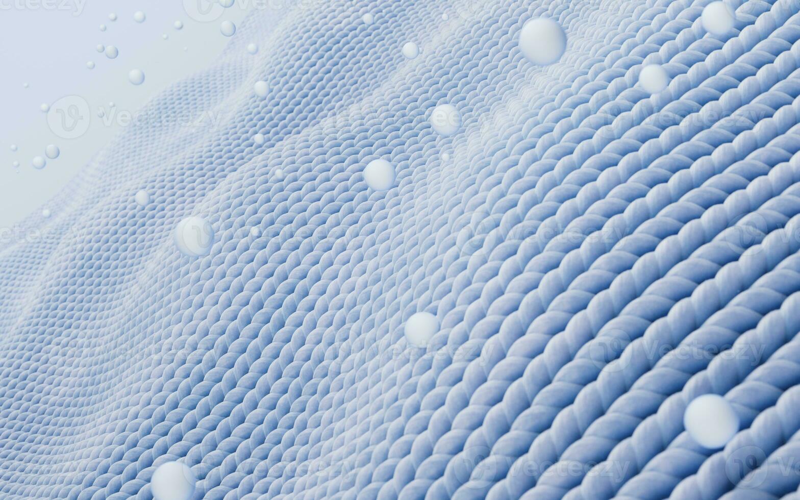 Cloth surface with fabric detail, 3d rendering. photo
