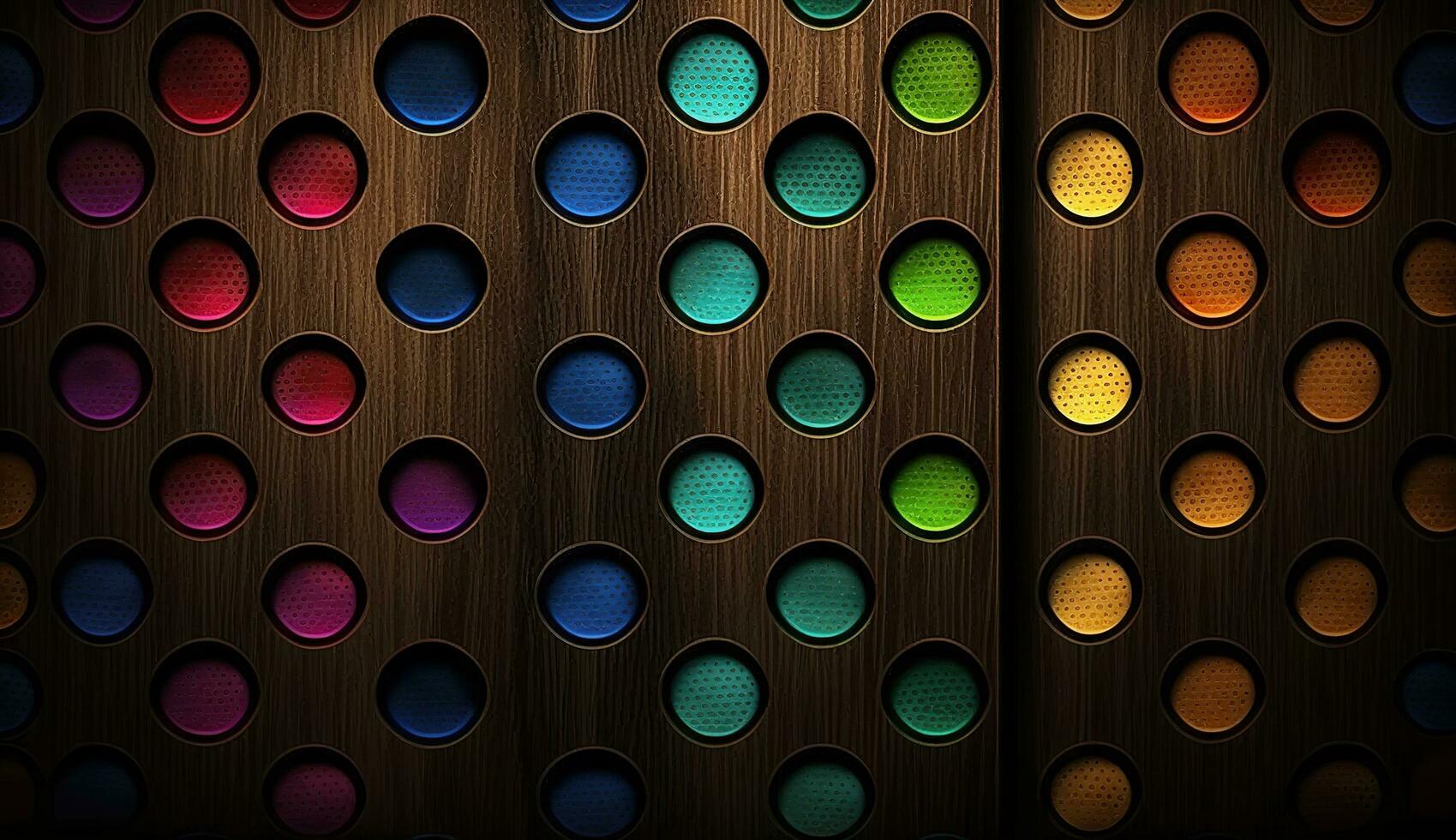 abstract background with circles ai generated photo