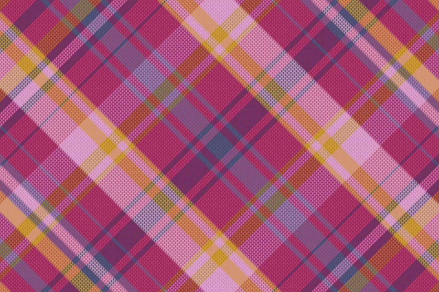 Tartan or plaid winter color pattern. vector