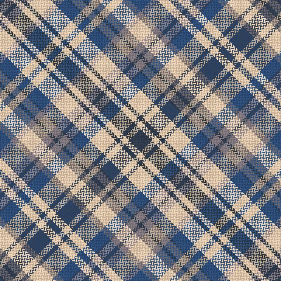 Tartan or plaid winter color pattern. vector