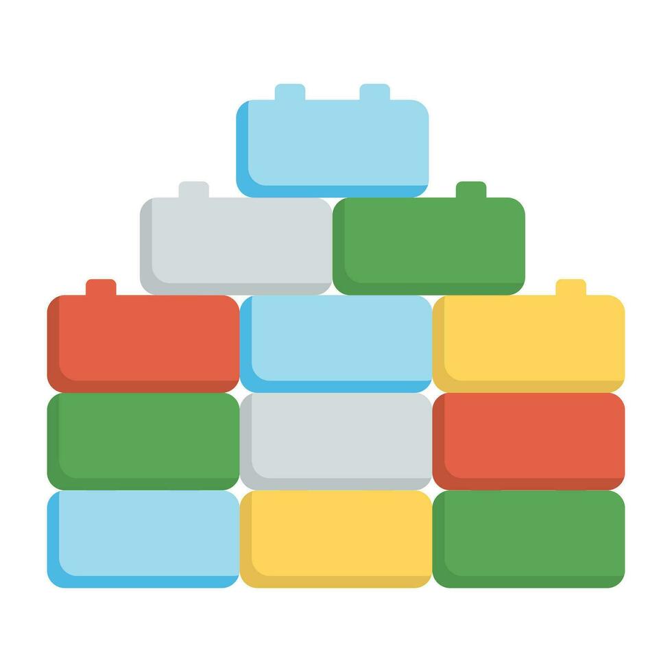 Pack of Children and Kids Icon vector
