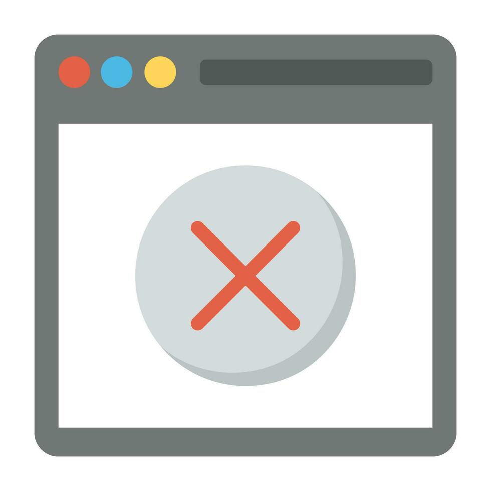 Web Design and UI, UX Flat Icons vector