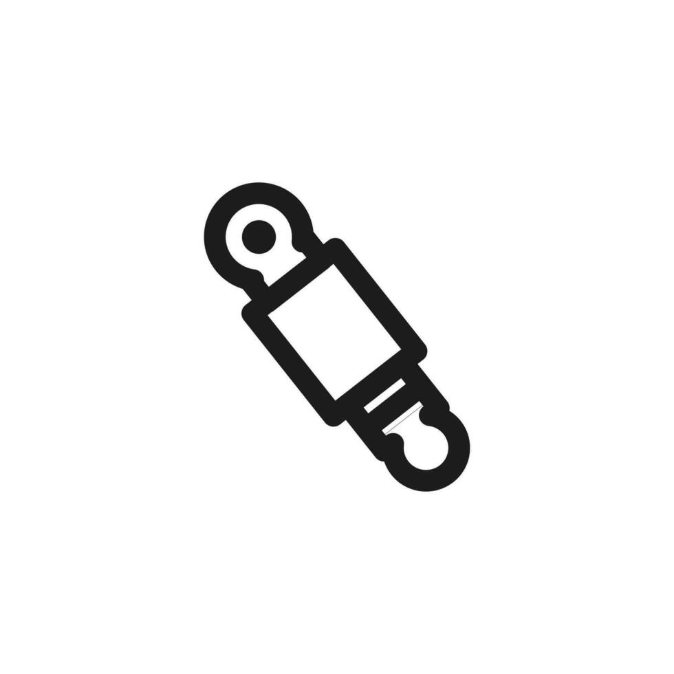 auto repair icon. solid glyph style icon. vector