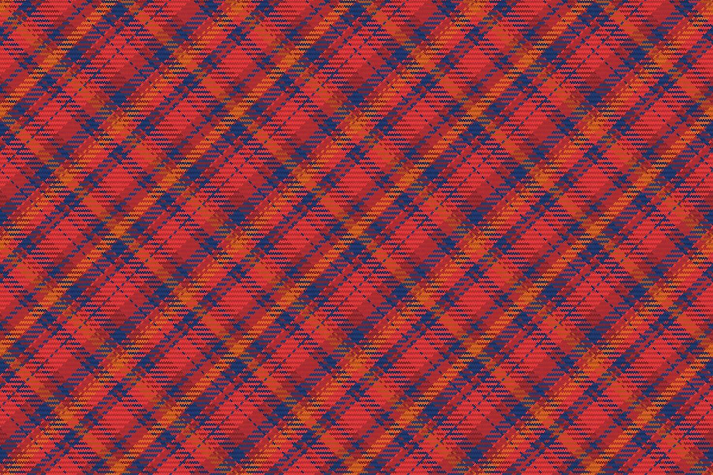 Seamless pattern of scottish tartan plaid. Repeatable background with check fabric texture. Vector backdrop striped textile print.