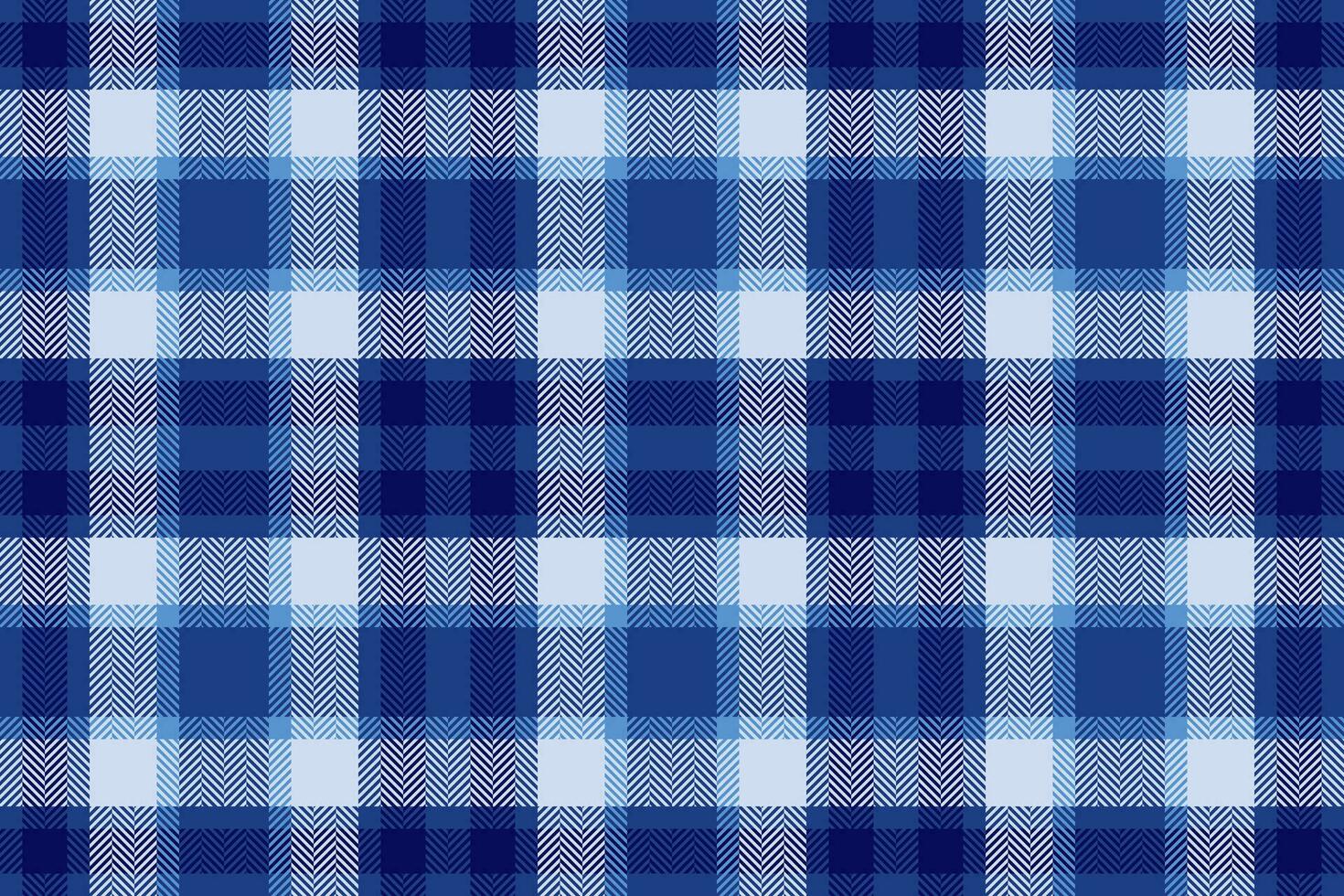 Fabric check seamless of textile vector texture with a plaid pattern tartan background.