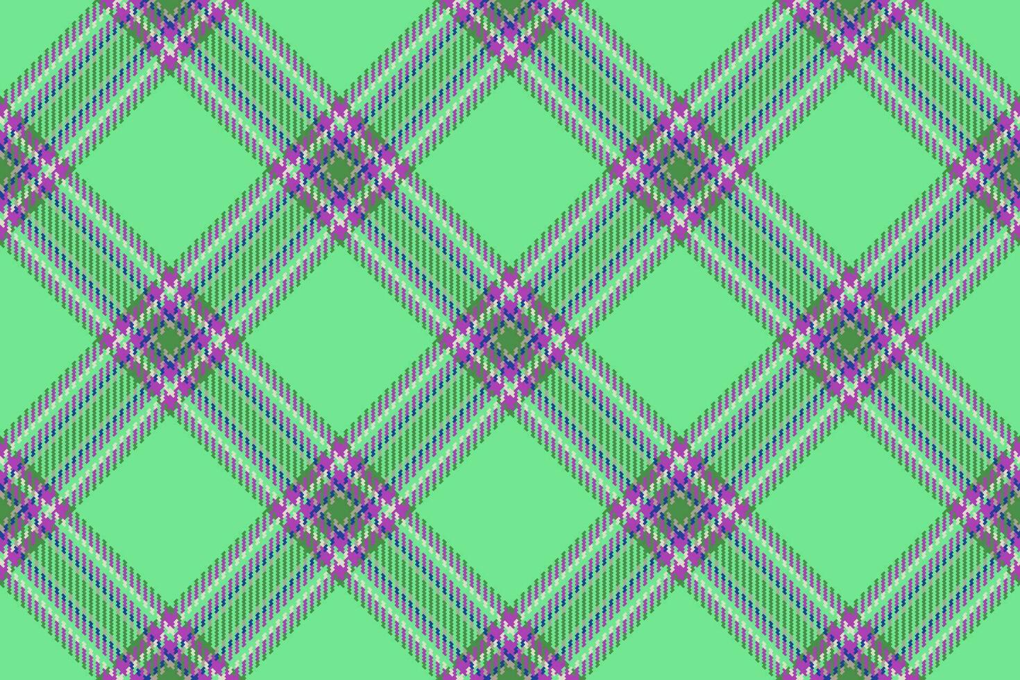 Seamless fabric check of pattern texture vector with a background tartan plaid textile.