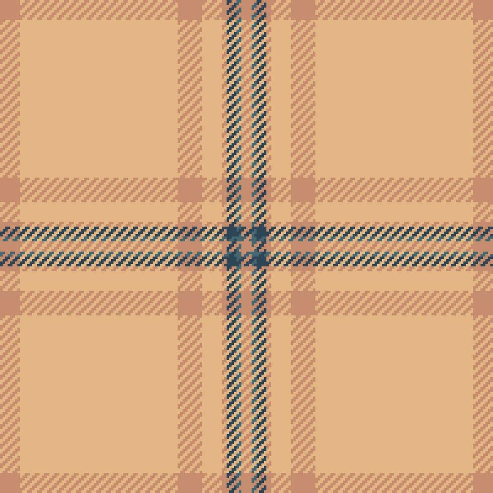 Textile check fabric of vector texture tartan with a background plaid seamless pattern.