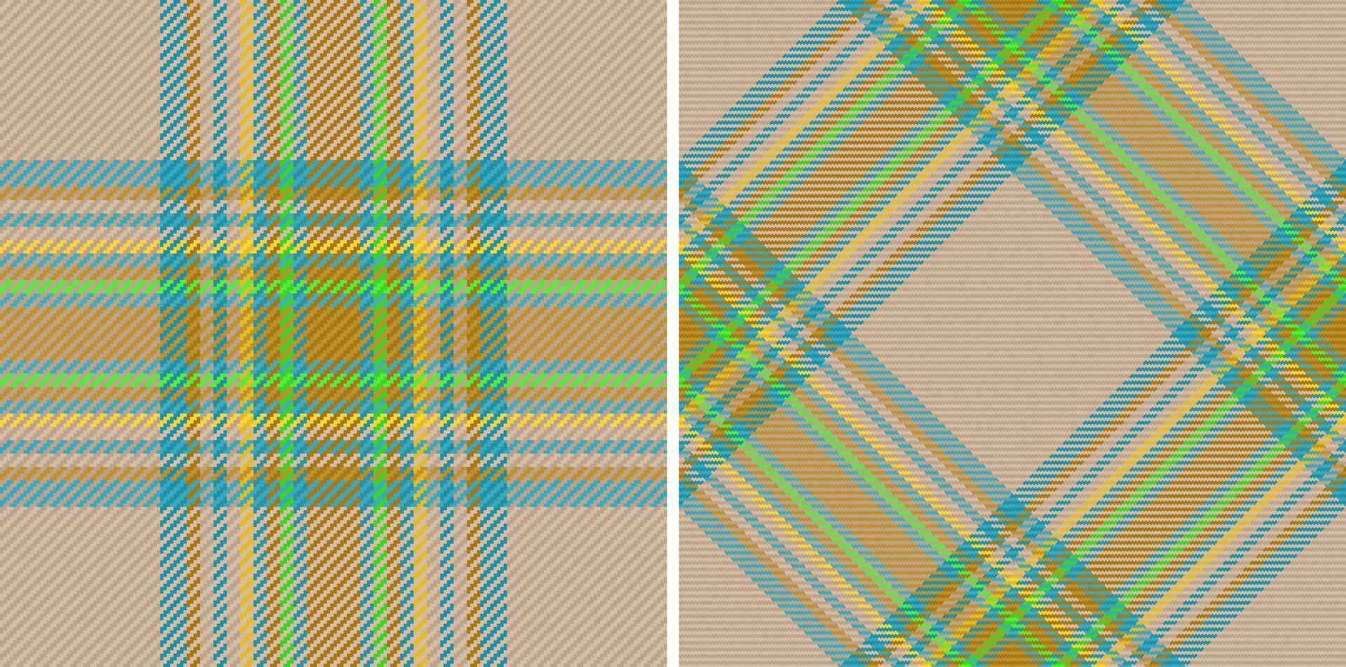 Texture check fabric of vector plaid background with a pattern tartan textile seamless.